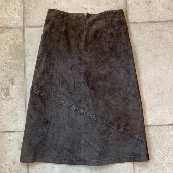 Sorbe Leather Midi Dress - Picture 4 of 4